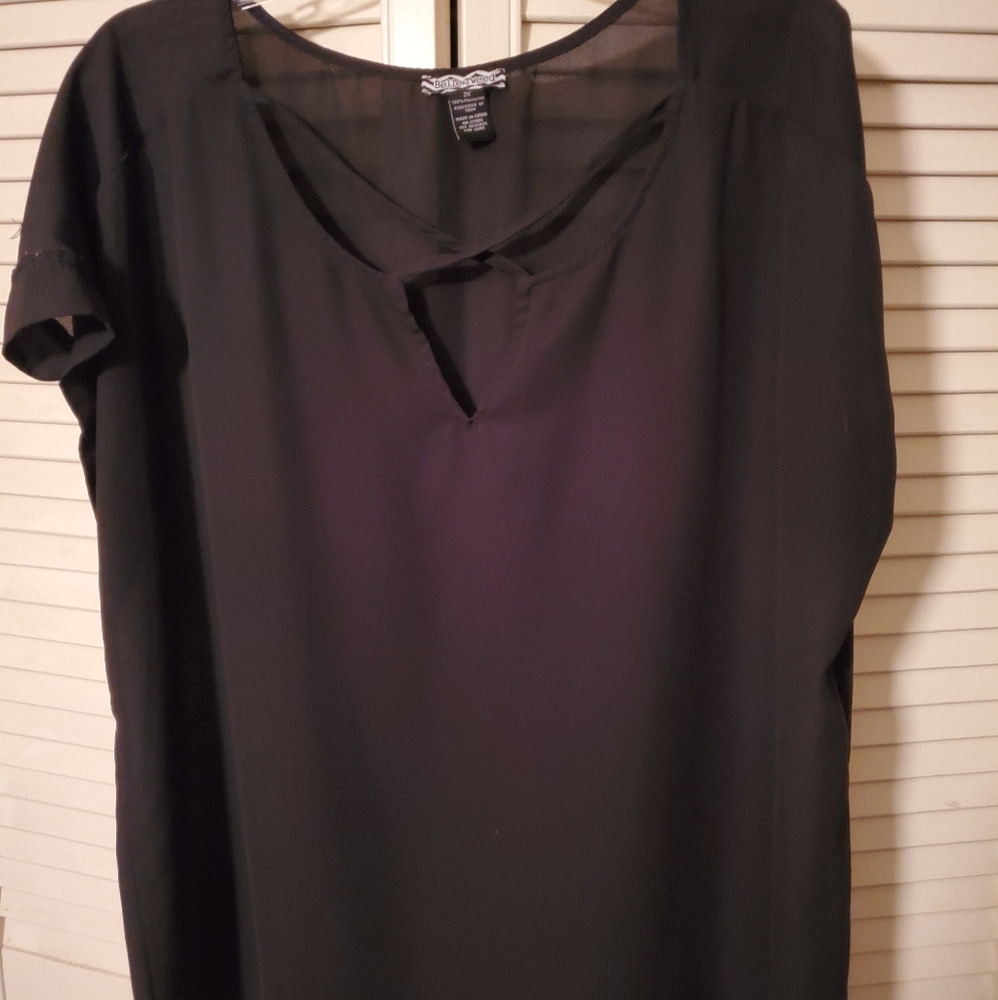 Black blouse